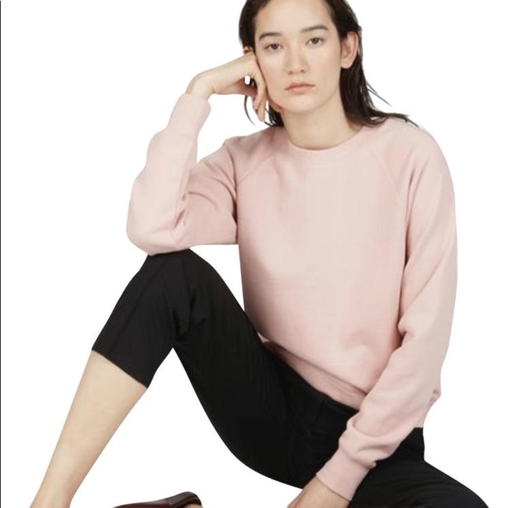 Everlane Slim Classic Terry Crew EUc